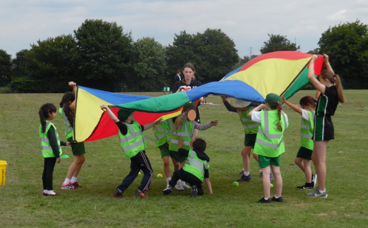 johntaylorhigh's tweet photo. A fantastic afternoon of activities for Year 2 pupils from some of our partner primary schools. The Multi Skills Festival was expertly organised by our Year 12 BTEC Sport students who were aided by our Young Sports Ambassadors. #feelingactive https://t.co/XIqBwaTOPc