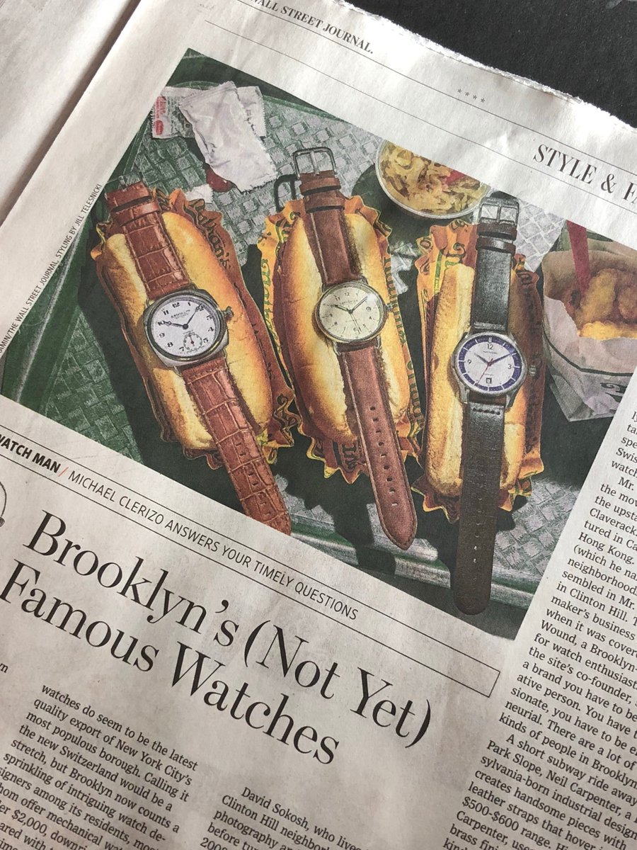 CarpenterWatch's tweet image. Thanks for noticing my tiny brand TheWallStreetJournal We're flabbergasted!