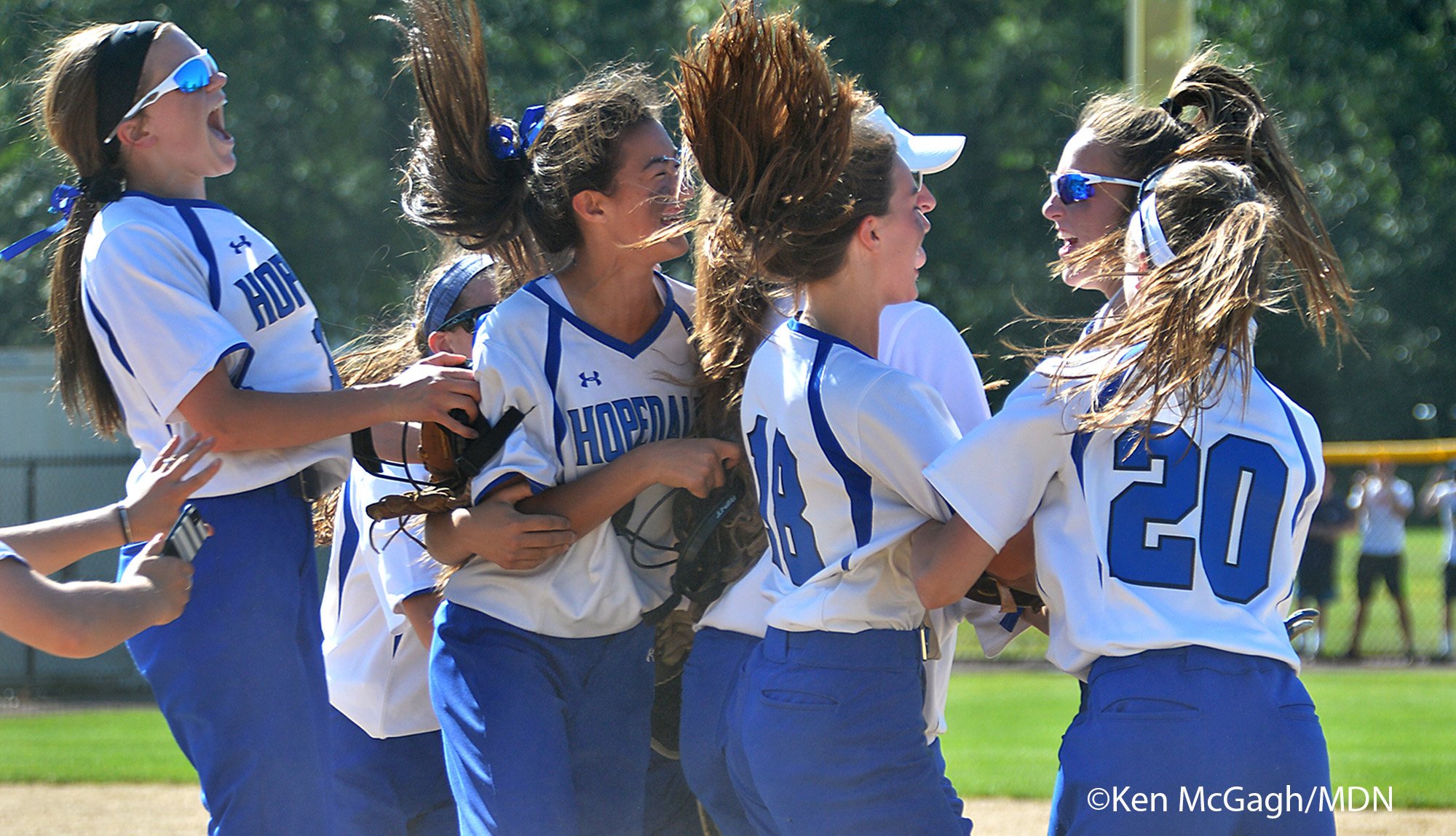 Ken McGagh on Twitter "Here's how the D3 Central softball today