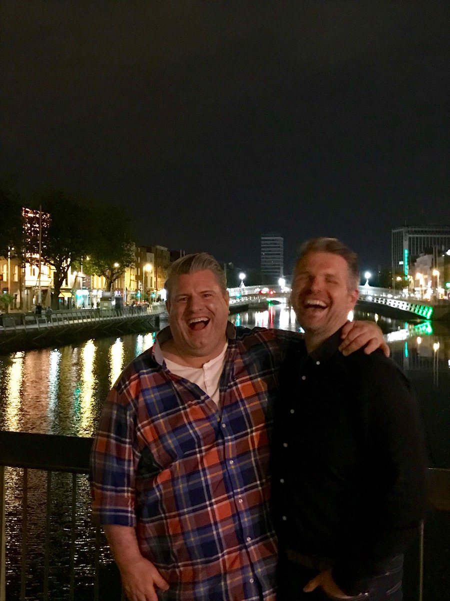 jenniferT73's tweet photo. The @ArrowECS_UK  team in Dublin enjoying the amenities. https://t.co/Wgi7wgXxWV