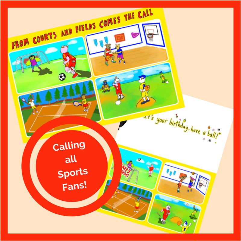 CardStoriesKids's tweet photo. A Birthday Card that teaches! What a fun idea! Who doesn't know a child who loves sports? (FREE SHIPPING!)
https://t.co/2s9HGD2W9x https://t.co/0Vvf3HvJXM