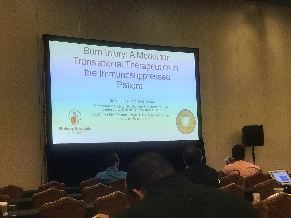 bioblastgeek's tweet photo. Dr. Palmieri describing translational research in patients with severe burns at #Shock2018 @ShockSociety https://t.co/lFkeNqNU6J