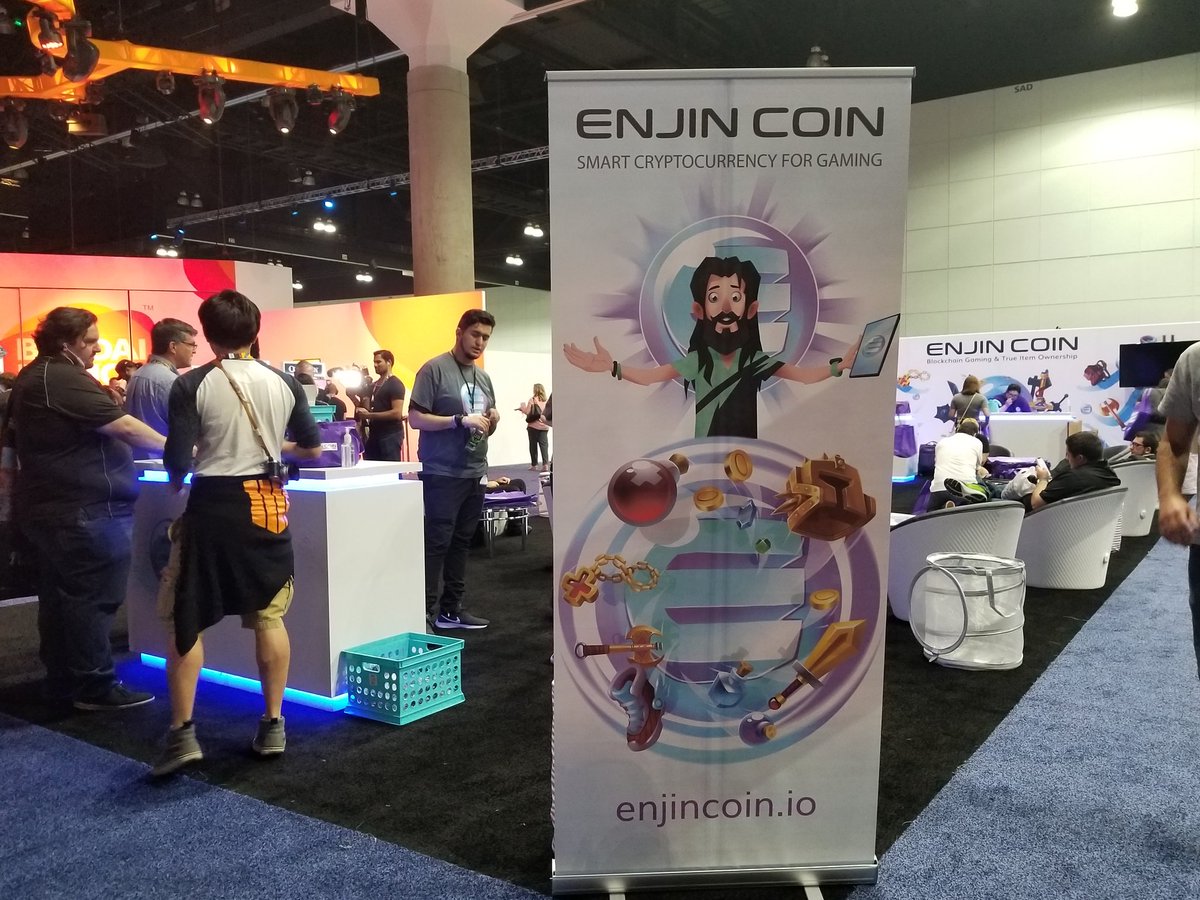 hackapreneur's tweet photo. Saw some blockchain &amp; esports/gaming at #E32018.  Still probably one of the best use cases. 

@enjin @tkn_play @dmarket_com

#E3 #bitcoin #blockchain #crypto #esports https://t.co/FOFfw8JFHy