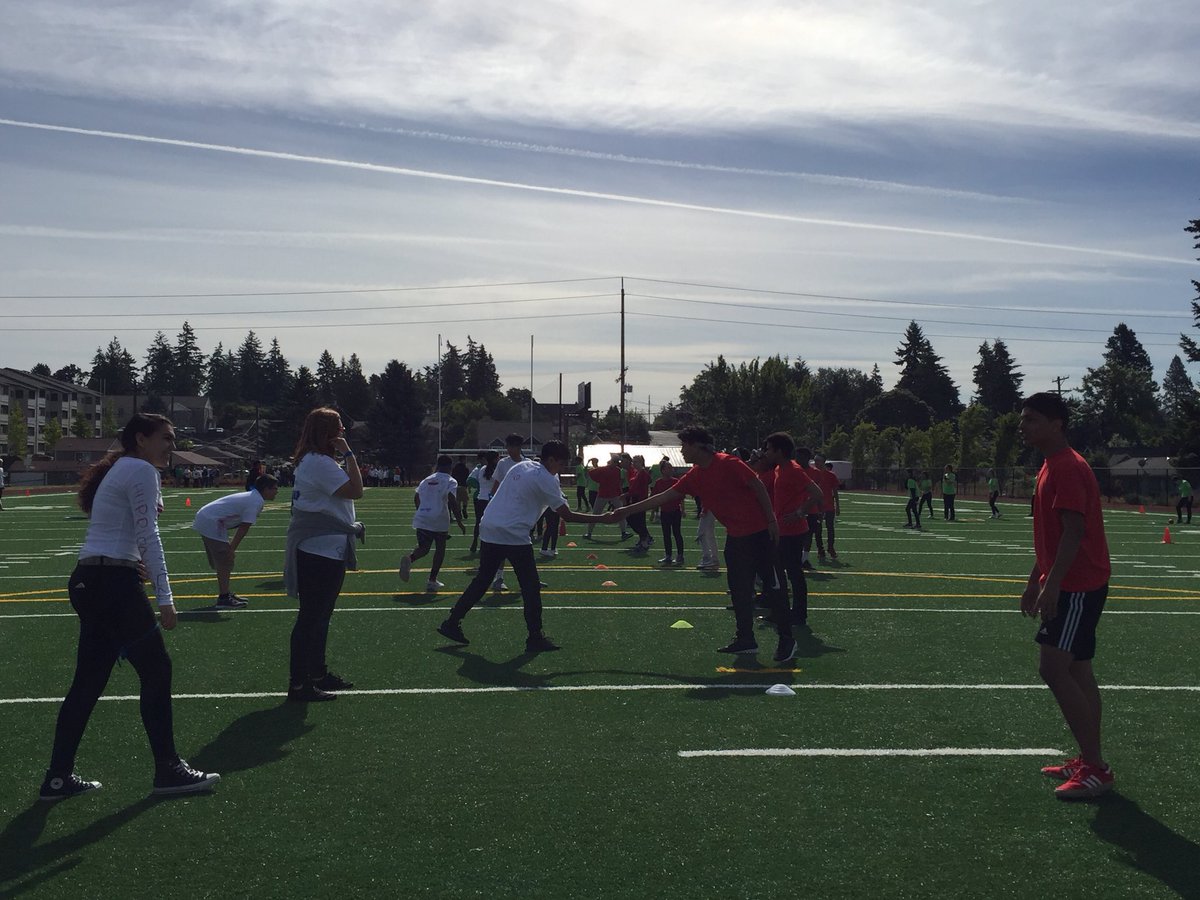 Stewart Olympics. Let the games begin! This is how we build family even on the last week of school <a href="/stewartpanthers/">Stewart MS Panthers</a> <a href="/tacomaschools/">Tacoma Schools</a>