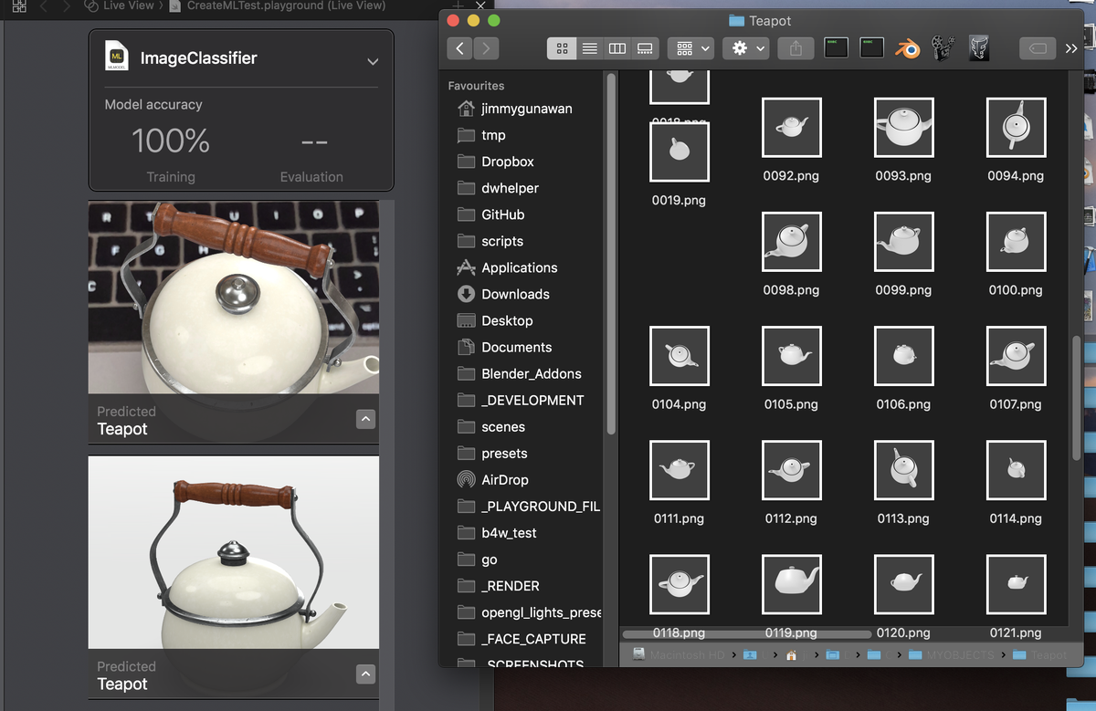 jimmygunawanapp's tweet image. #CreateML #Teapot #Teapot3D Clever "Transfer Learning"!! Teapot is a teapot!