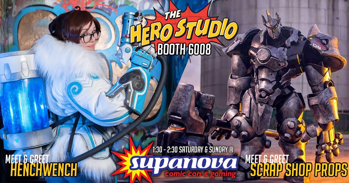 scrapshopprops's tweet photo. @MissHenchwench and I will be at Sydney @SupanovaExpo this weekend! Come past @theherostudio booth and say 'Hi' on Saturday or Sunday. We're always happy to talk shop 😁
I'll be rocking the Doom Slayer!
#doom #ripandtear #sydney #supanova2018 #supanova #herostudio https://t.co/a3xJzIt4uD