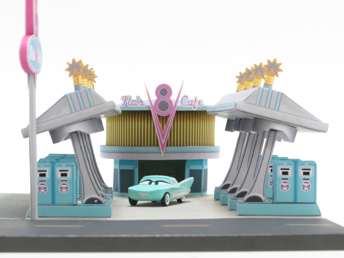 Cars Radiator Springs Papercraft