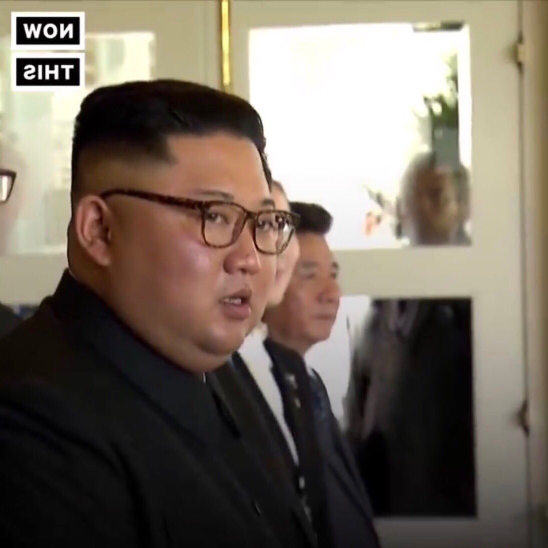 gayandold's tweet photo. Two confused Kims https://t.co/sSPfOMiPXj