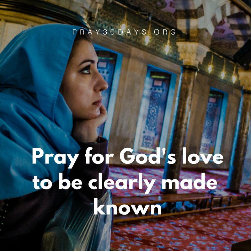 pray30days's tweet photo. Day 30 - Pray for the love of Christ to be the deeper meaning and value that we reflect in our relationships with Muslims. #pray30days https://t.co/MDOndUBdJF https://t.co/CNJuRKNoT4