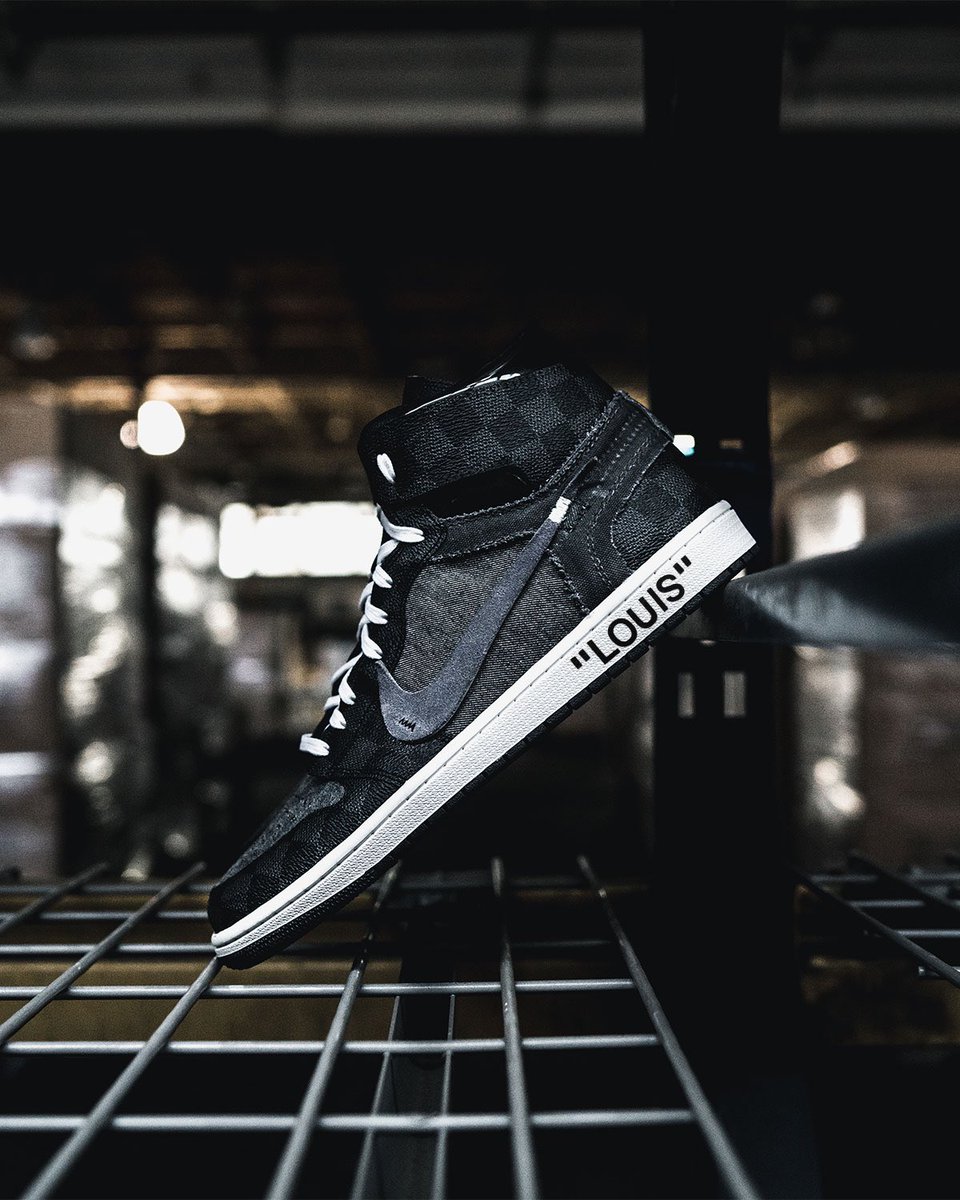 off louis air jordan 1 v2