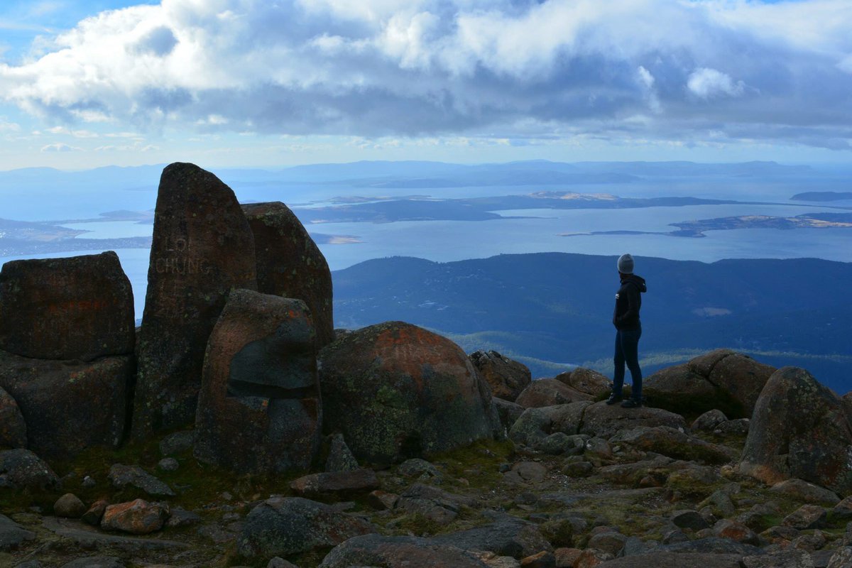 FCMicMacMall's tweet photo. Our #takemebacktuesday feature is our very own @CarlaMoore88 taking in the view from the top of #mtwellington in #Tasmania! Where would your take back take you to? https://t.co/uYkaYUxeNj