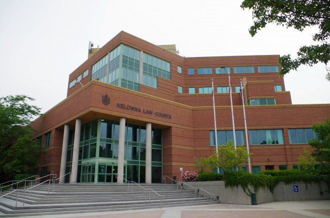 #14: Kelowna (1994) - Proof that a modern building can look dramatic- Great staircase-  that shade of brick
