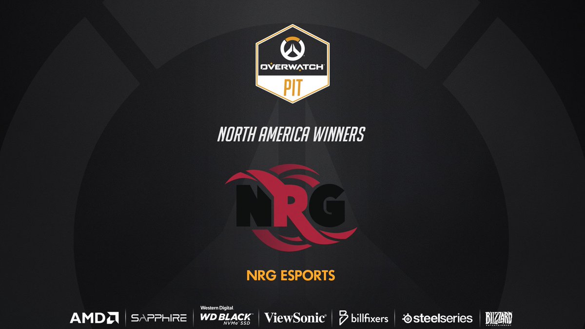 Congratulations to <a href="/NRGgg/">NRG</a>!

They are your Overwatch Pit Season 3 North American Champion.
#Overwatch