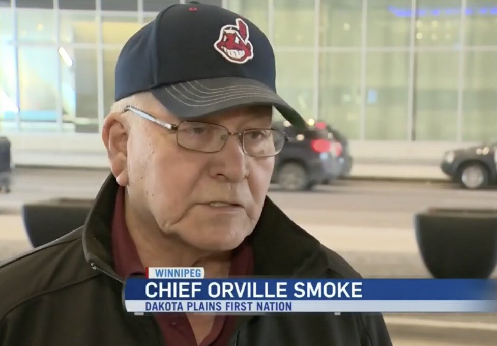 Chief Wahoo on X: Chief Orville Smoke of Dakota Plains First