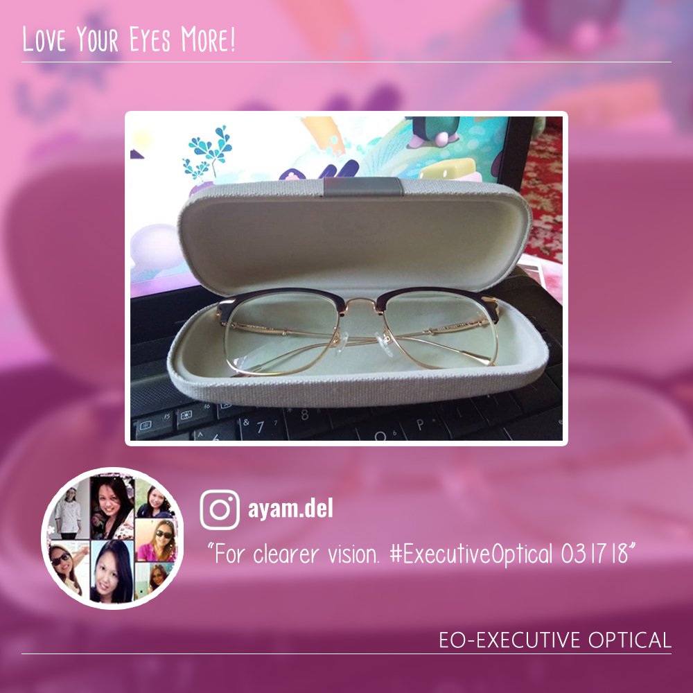 EOLoveYourEyes's tweet photo. Because to love your eyes more, ayam.del.
Thanks for choosing EO!

#choosetobeyou
#loveyoureyes
#eoexecutiveoptical https://t.co/9YUsZS3SlD