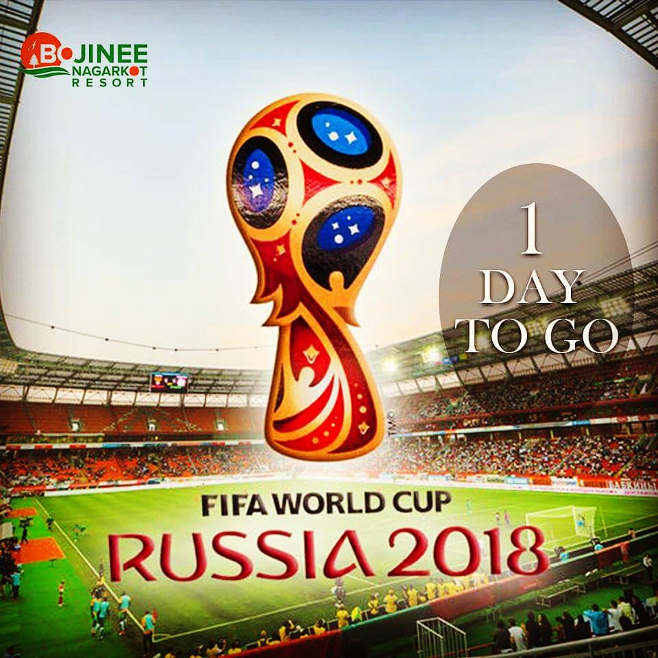 SunilSingBasne1's tweet photo. Bojinee World Cup Mania...Exciting Offers and Packages...Live show...1 days to go...Are you ready?? :) :) 
For reservation: 
Call :: 01-5145238, 01-5145239
Email :: bojineenagarkot@gmail.com 
#fifa #worldcup #russia #Bojinee #Nagarkot #Resort #Nepal https://t.co/L2eEHPsgga