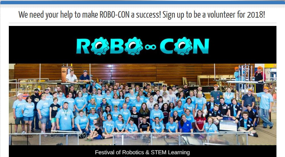 MiRoboCon's tweet image. We have just a few more spots for teams to compete at this year&apos;s official ROBO-CON off-season FRC competition (discount if you register soon)! We need lots of volunteers for the competition and ROBO-CON activities. Sign up for both at MiRoboCon.com!