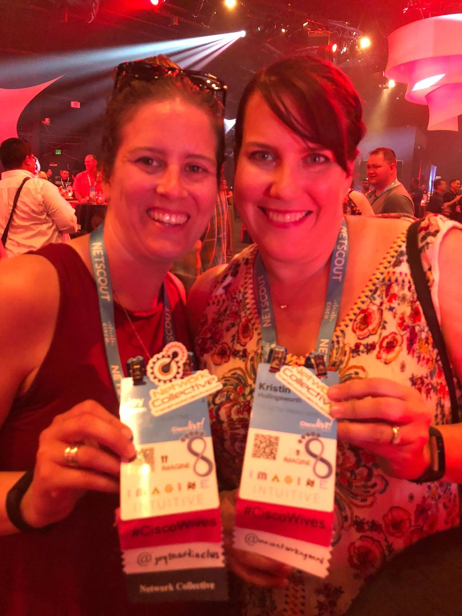 Ciscowives's tweet photo. Some of the wives rocking the CCIE party at #CLUS https://t.co/FyLMDRNaY2