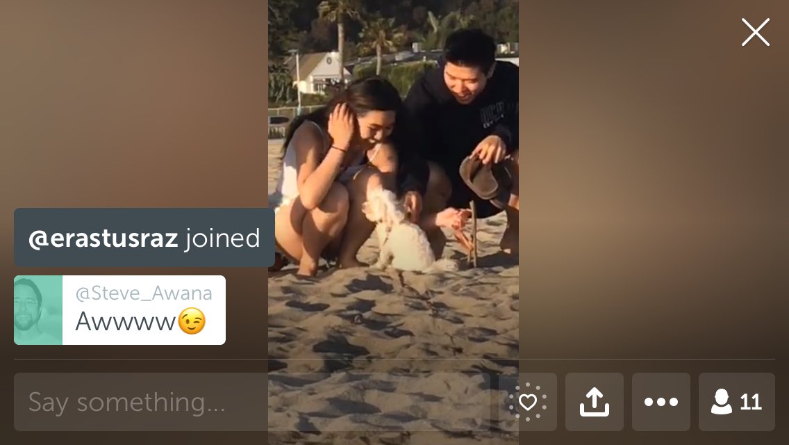realRonPetersen's tweet image. Watch @ChrystallJane&apos;s broadcast: Beach with Crash #turtlepoints 🐢🧜🏽‍♀️🌊 pscp.tv/w/bfBxyjF4ZUtX…