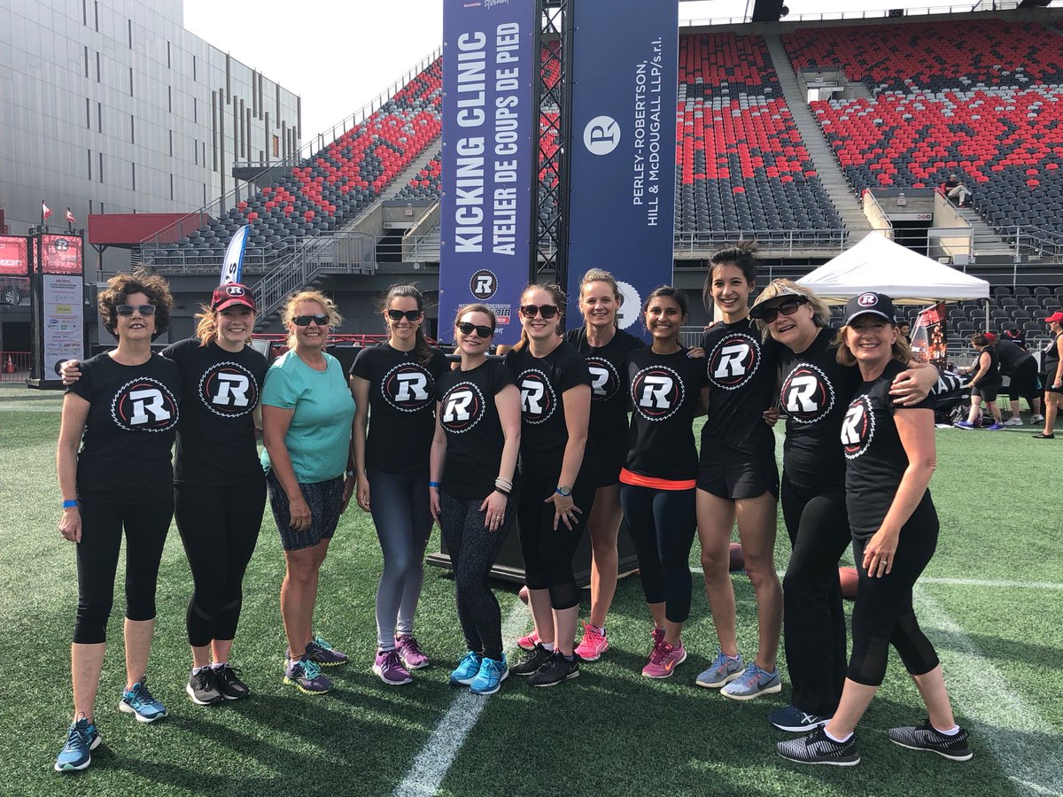 Perley-Robertson, Hill &amp; McDougall was a proud sponsor and participants in the ⁦<a href="/REDBLACKS/">Ottawa REDBLACKS</a>⁩ Women’s Training Event tonight! ⁦@PRHMLaw⁩ ⁦<a href="/FoundationOSEG/">OSEG Foundation</a>⁩ #community #MyOttawa