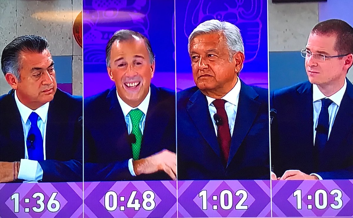 andrea_griborio's tweet photo. Son ideas mรญas o todos tienen un tema con el bronceado... #followingtrump o #deboarreglarmitvprevioalmundial #debateINE https://t.co/o8A2WWalhl