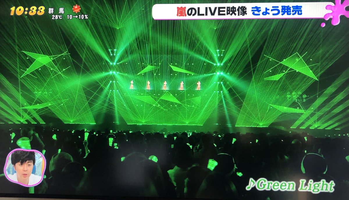 のんの 23年が待ち遠しい Pa Twitter Pon あの グリーンライト つなぐのフォーメーションに これが嵐ですよ と青木アナ Untitled 松本潤