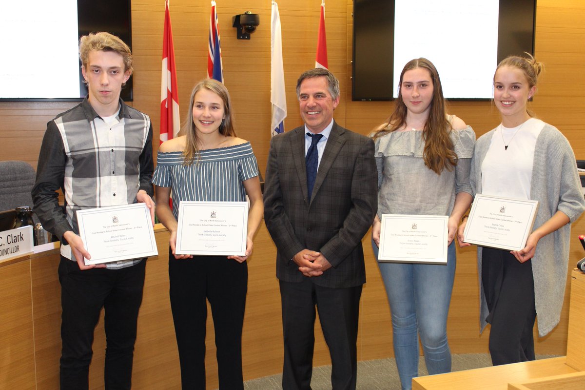 BeingKulvir's tweet photo. The @carsonsecondary students were also recognized with Certificates from Mayor @DarrellMussatto &amp; top 3 video projects funded by @TransLink were shown to everyone in attendance! Great Job Students and Teacher Van Baalen! @HASTeBC @cg_pac @IanKennedy1  
https://t.co/uLImMjhvXo https://t.co/YEJ3d3ee5K