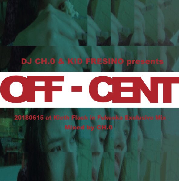 Ch075's tweet image. 2018.6.15 Off-Cent @kiethflack にて会場限定Exclusive Mixをリリースいたします. これまでのOff-Centでも度々プレーされてきた楽曲群を中心にセレクトしました. 
この日遊びに来てくれた皆んなの想い出になればと願っています! 
Jacket art work by Kino Mikihiro
#OffCent