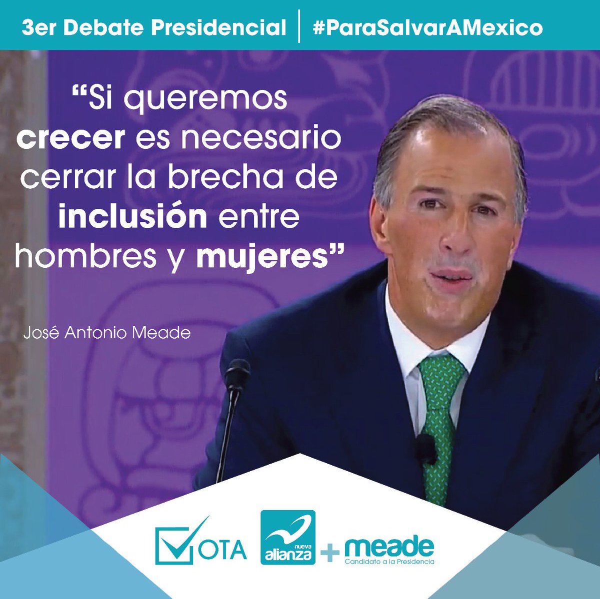 alexarizac23's tweet photo. #ParaSalvarAMexico debemos apostarle al proyecto de #MeadeConNuevaAlianza porque tendremos más oportunidades de empleo, desarrollo y certeza financiera. ¡Transformemos a México! https://t.co/tc3At01zCb