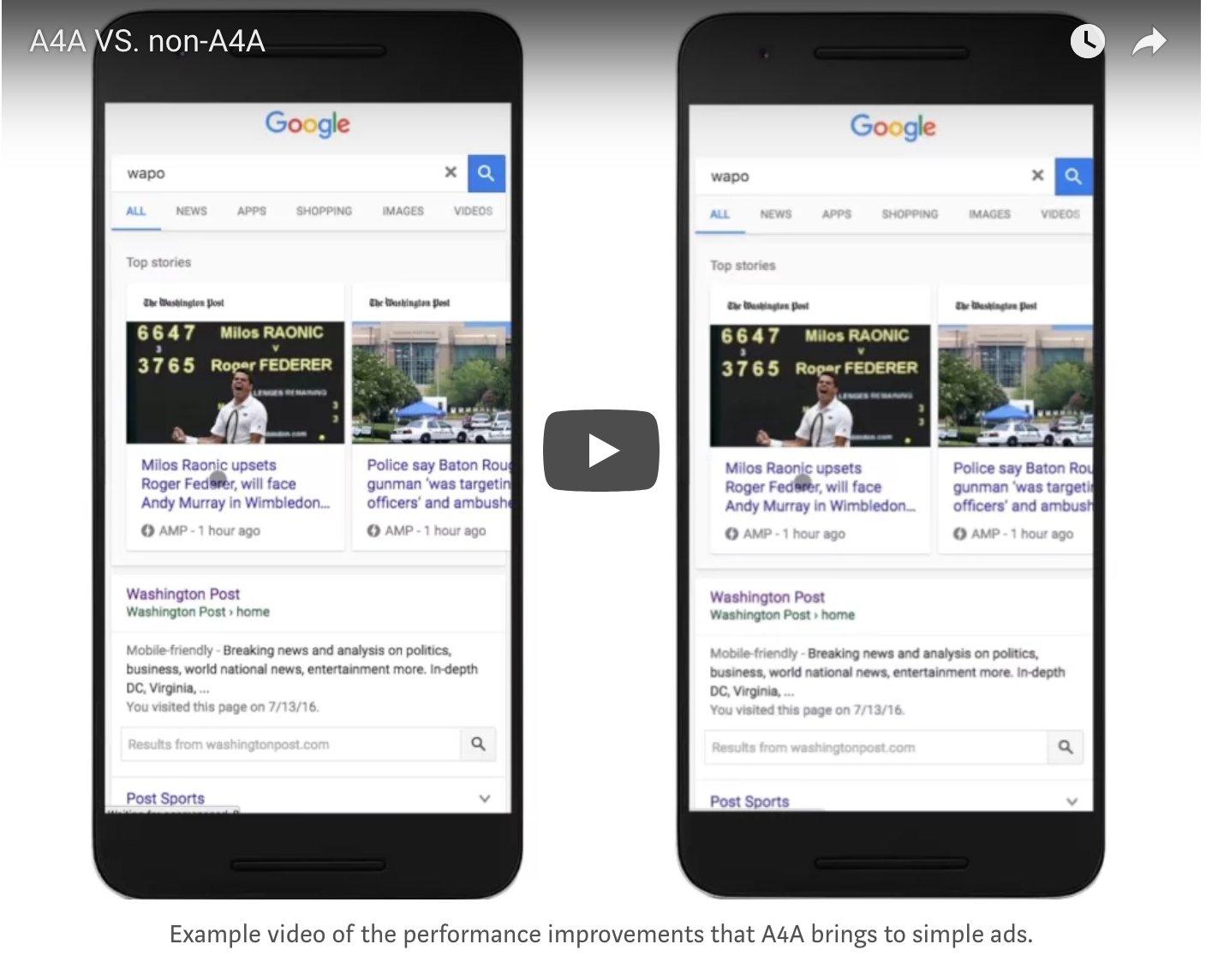 This is the story about how AMP came to build a user-experience-first ecosystem for advertising on the web. @cramforce #JavaScript https://t.co/XJl29Mhbhq https://t.co/s5beyiLOl9