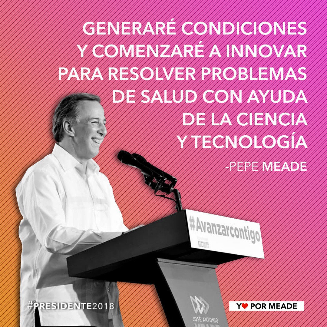 ClauISanchez's tweet photo. Porque México se lo merece #MeadeSíPuede con Salud, Economía y Educación #MeadePresidente2018 #EdoMexconMeade https://t.co/RWAeol0WNt