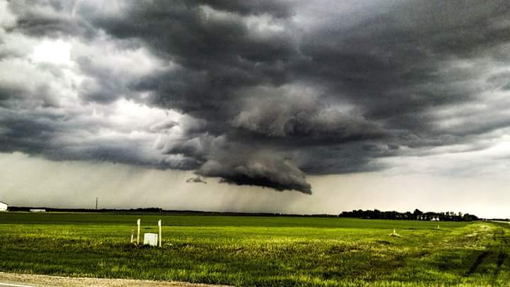 ctisom's tweet image. Recent storms created interesting cloud formations.
#storms
#NorthDakota 
#Weather