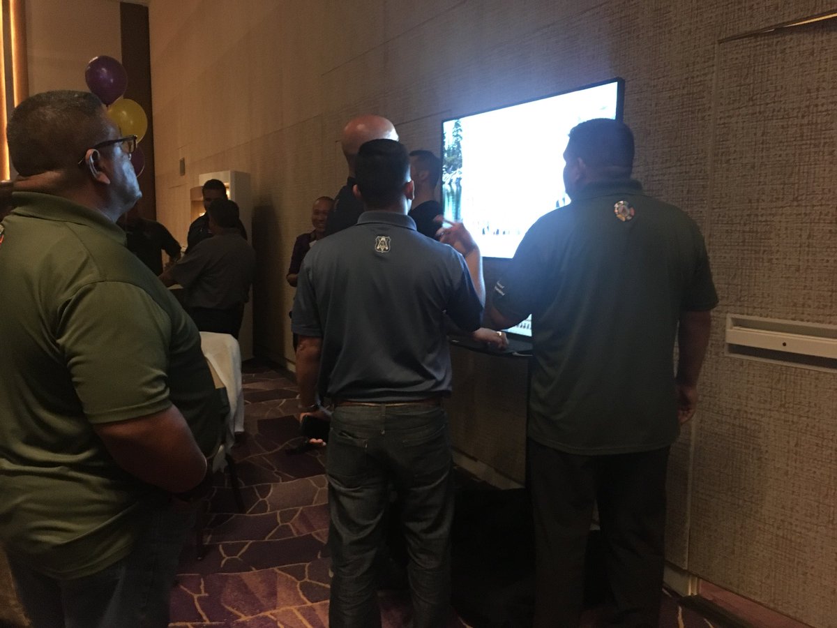 Kathleenjjacob's tweet photo. Sisolak supporters still closely watching screens... Sisolak is in the building but hasn’t come out to the party yet! @FOX5Vegas https://t.co/p0u9sJP0Jl