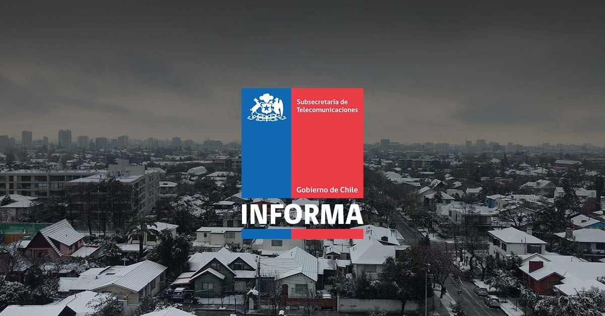subtel_chile's tweet photo. ⚠#Subtel_Informa⚠
Actualización N°19 de estado de redes de telecomunicación
Pueden revisar el reporte en el siguiente link 👇
https://t.co/Ofi3OEHqD7 https://t.co/jKdaG6O8N5