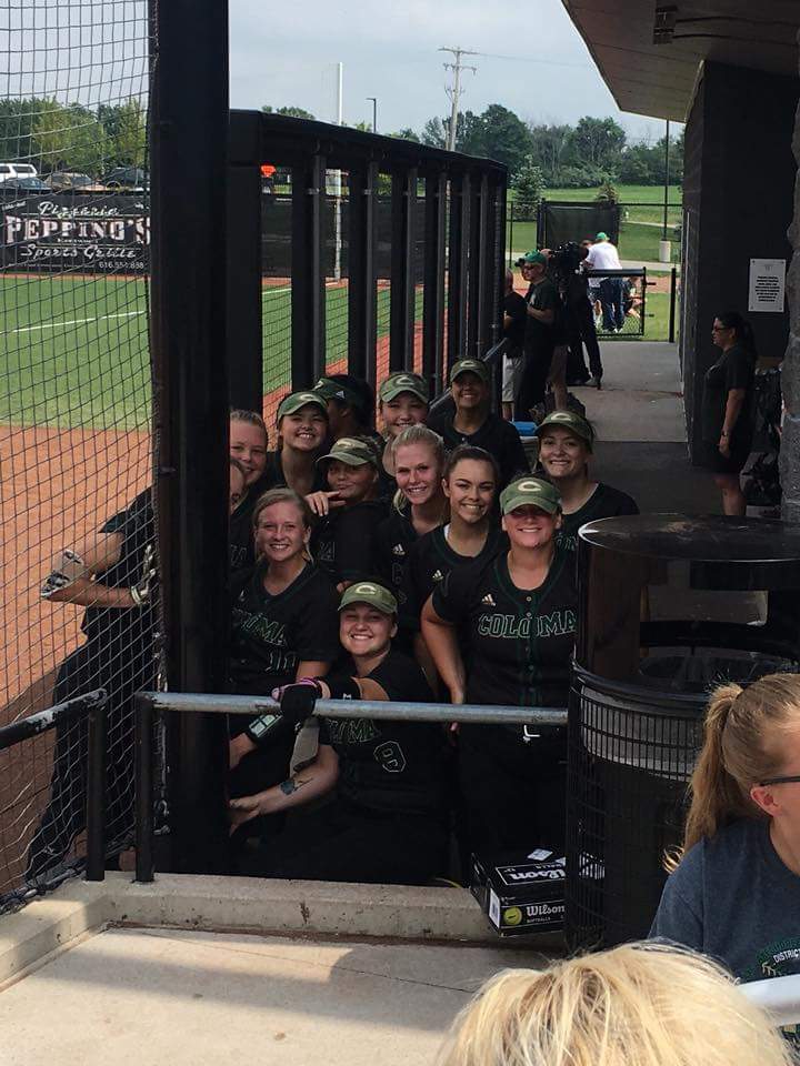 colomaboosters's tweet photo. Congratulations to the softball team on their 14-0 quarterfinal win against Central Montcalm. The girls play Friday against Clinton at MSU at 12:30pm! #cometpride https://t.co/CnzbXRFw52