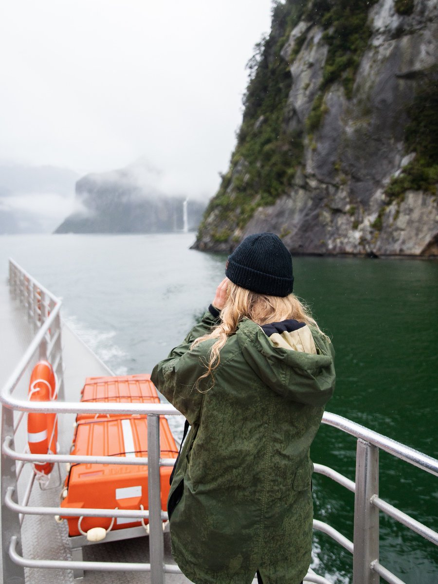 Jacksonlanaa's tweet photo. Milford Sound - 10th June https://t.co/s3b9TgvVDK