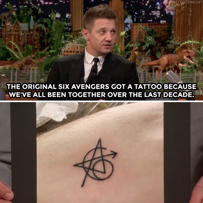 16 Actors Who Got Tattoos In Honor Of Their Own Movies/Shows | Cracked.com
