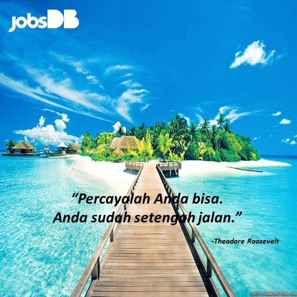 jobsDB Indonesia on Twitter "Semua rencana besar butuh mental yang