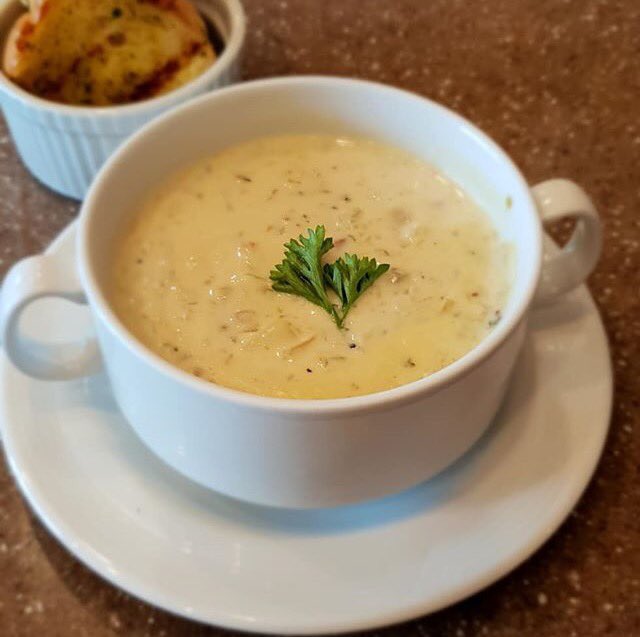 RacksPHL's tweet photo. A bowl of hot Clam Chowder on a cold, rainy day!
#RACKSTheTasteYouRemember #racks #racksphl
πΈ: @kazehana28 https://t.co/lpV1HnyGDX
