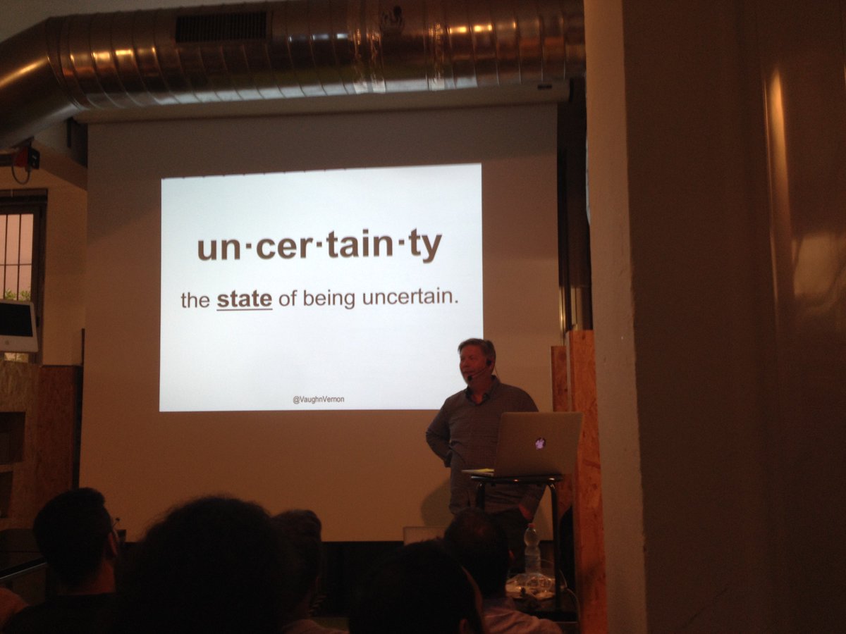 You rocked! 🎸🥁💥🔥 We had a blast yesterday during <a href="/VaughnVernon/">Vaughn Vernon</a>'s #meetup in #Milan hosted at <a href="/CoworkingLogin/">Coworking Login</a>! 

Couldn't make it? You can check out the video of Vaughn's talk here: bit.ly/Vaughn_Vernon_… 

#wearelearners #EventStorming #DDDesign #microservices