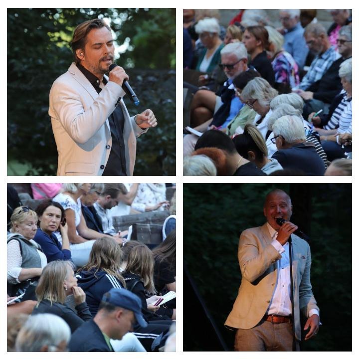 Vilken härlig familjekväll det var igår med Staffan och Niklas i Sveriges enda folkpark med fri entré.