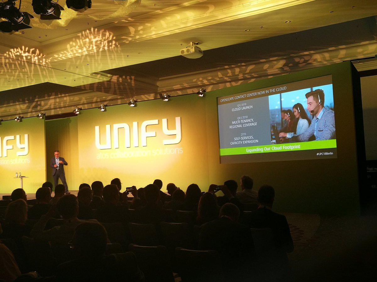NEWS: OpenScape Contact Center moves to the cloud, says Unify CTO #UPC18Berlin #Cloud