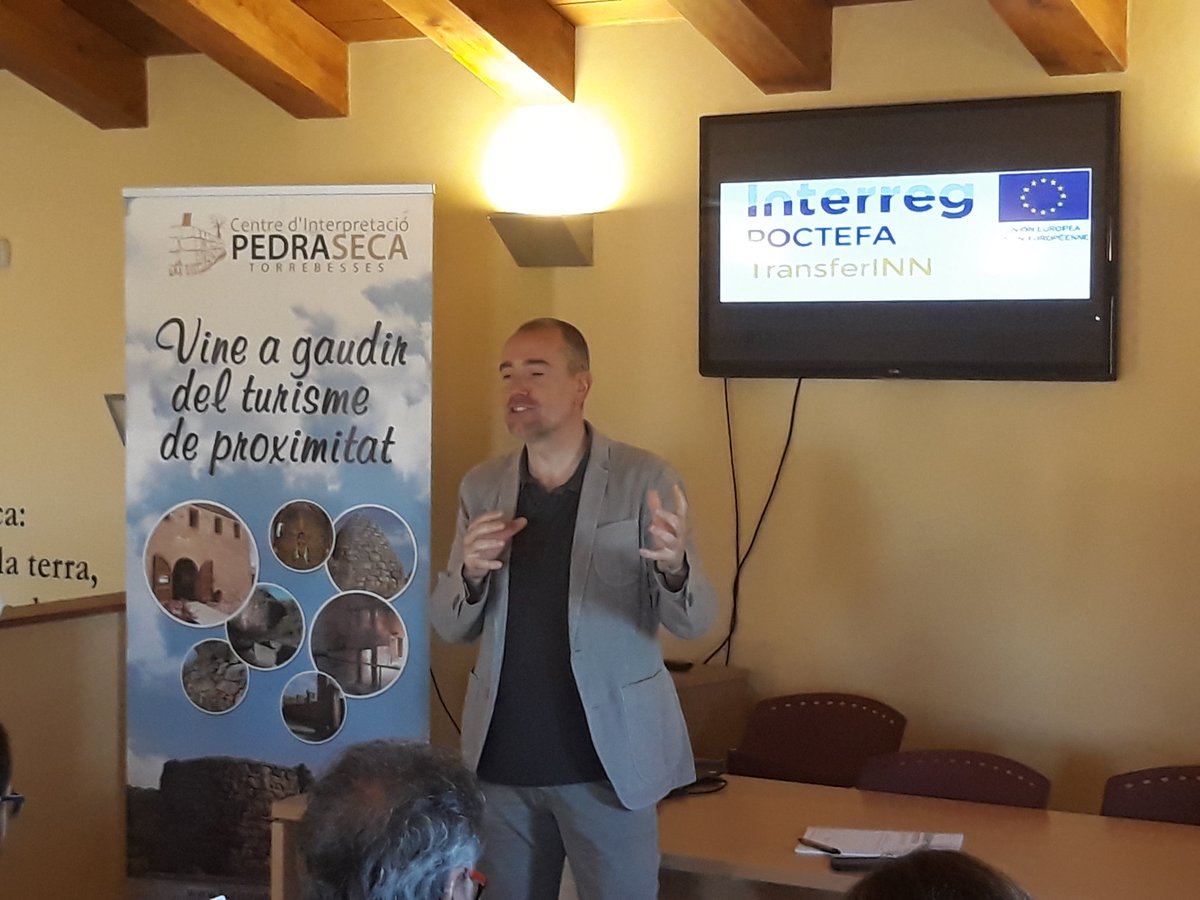 TransferINN_'s tweet photo. Empezamos la Jornada en @AgenTorrebesses con @EstiaOfficiel, @upvd1, Insup en el marco del proyecto @TransferINN_ @CTPPOCTEFA #transferinn con los centros @InsCaparrella @InstitutdeVic @INSBaixCamp @etlleida @ICarlesVallbona. https://t.co/BGMilQnUY0