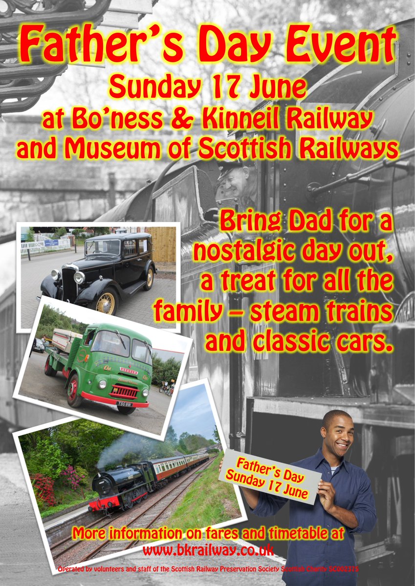 bonessrailway's tweet photo. #steamtrains and vintage #cars this coming Sunday for #fathersday2018 Bring #Dad along for an unforgettable day out! https://t.co/TMxDCeoF3y ^JS https://t.co/k9FC5ZrQQq