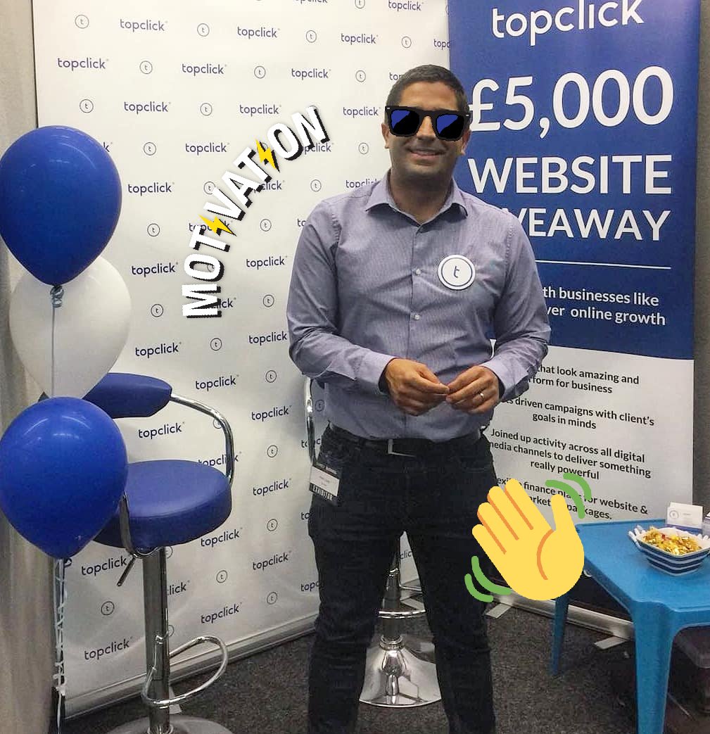 topclicktweet's tweet photo. Emma &amp; Kevin are excited to meet visitors to @ExpoSurrey today 😊 Find them on stand 241 at @Surreysportpark and have your #onlinemarketing &amp; #webdevelopment questions ready❓🤝 #surreyexpo18 https://t.co/QZuwApDb7c