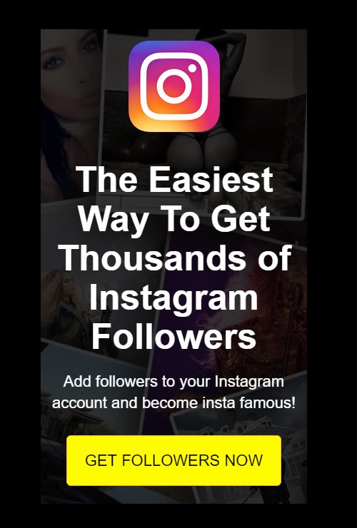 get 5000 free instagram followers instantly to your account click here to follow simple steps to start receiving followers immediate!   ly - click here to get followers instagram