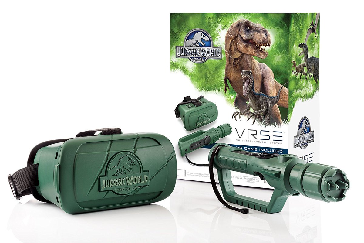 GR8ProWorkshop's tweet photo. 61% OFF #sale #save #virtualrealitySet @amazon VRSE Jurassic World Virtual Reality Set https://t.co/TB4mziZDTV https://t.co/jdxOTQqpn0