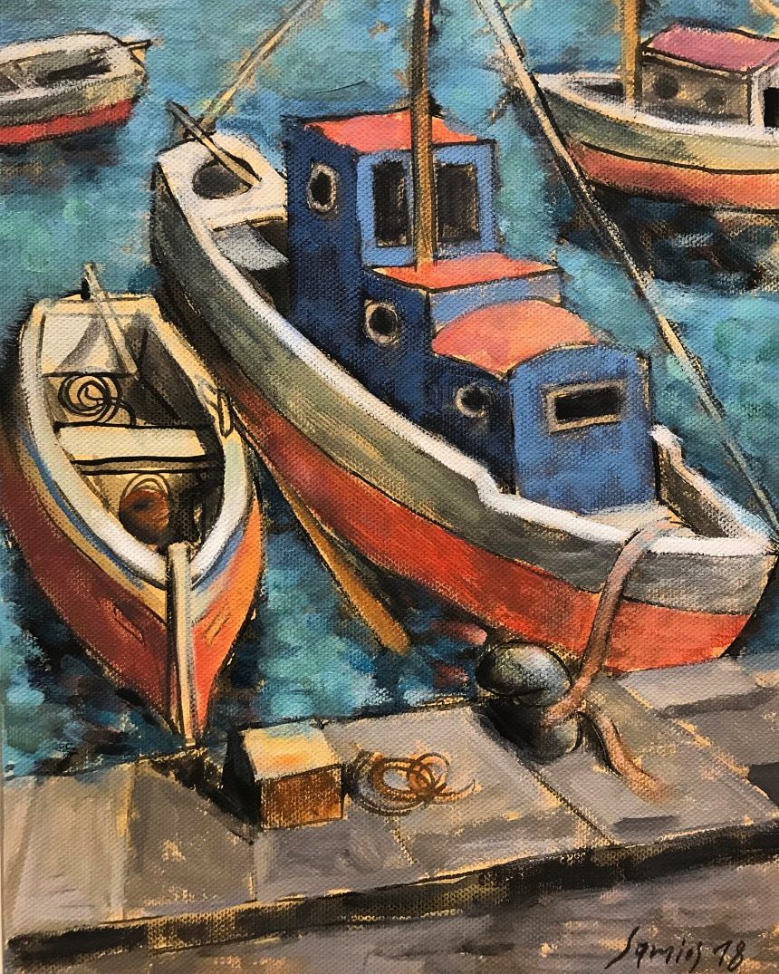 StoreAria's tweet photo. Detail of * • NOON AT THE PORT • PAVLOS SAMIOS • 2018 • ACRYLIC ON CANVAS • 35 x 25 cm • FOR SALE • 

🌐 worldwide delivery 🌐

#ariaartbuzz #ariaconceptstore #ariahotels #harbour #port #groupexhibition #gallery #chania #boats #pavlossamios #greekart #greekartist #fineart https://t.co/HUXDicdswy