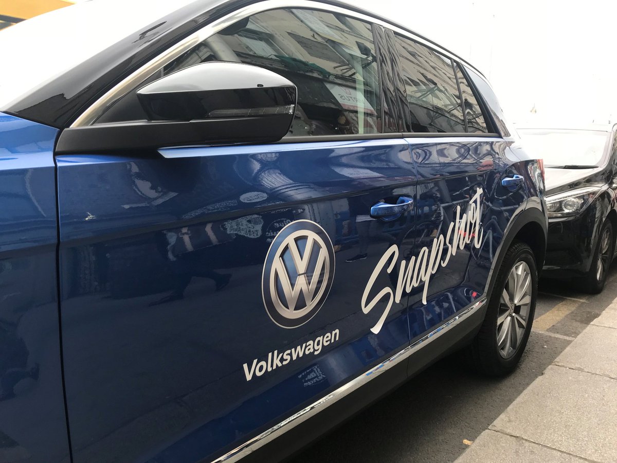 This morning's display of the #volkswagen #TRoc  outside <a href="/BagotsHutton/">Giofizz</a> for the Snapshot Launch!  <a href="/VolkswagenIE/">Volkswagen Ireland</a>