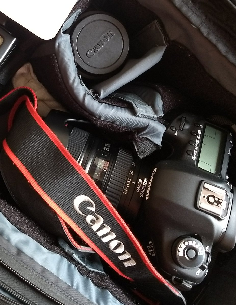 Gear all ready for today's Wedding